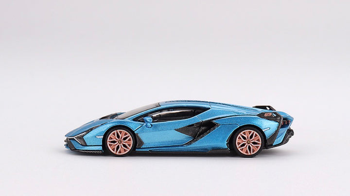Mini GT Lamborghini Sián FKP 37 Blu Aegir
