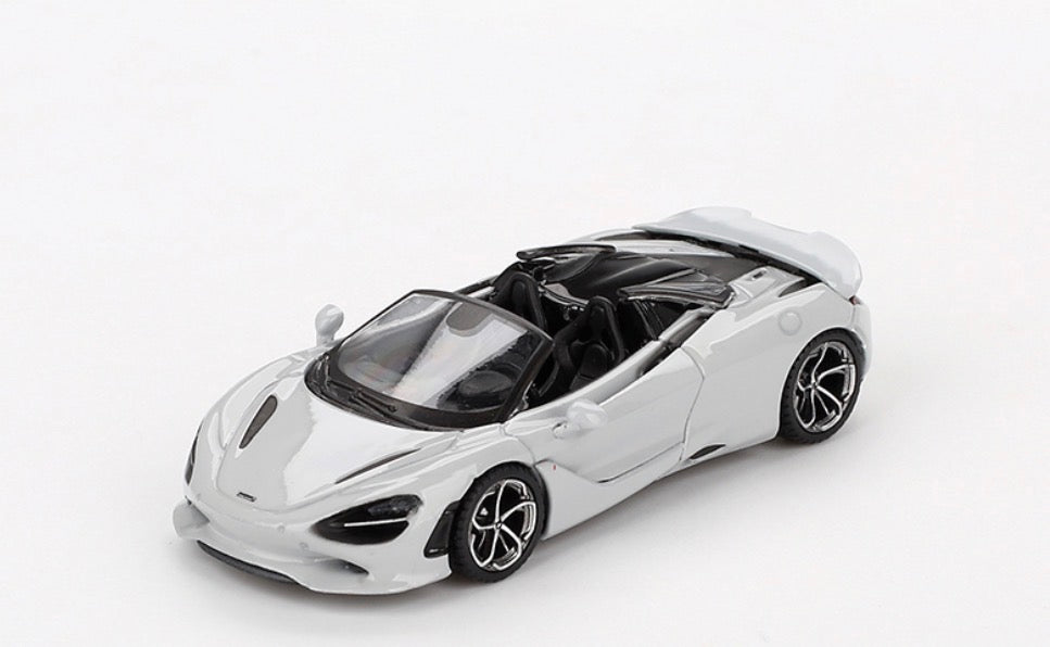 Mini GT McLaren 750S Spider Gris Cirrus 2024
