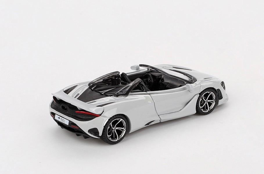 Mini GT McLaren 750S Spider Gris Cirrus 2024