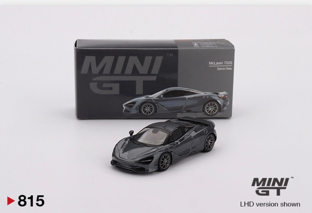 Mini GT McLaren 750S Saros  Grey
