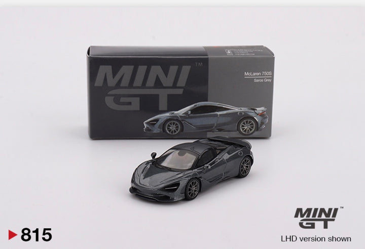 Mini GT McLaren 750S Saros  Grey