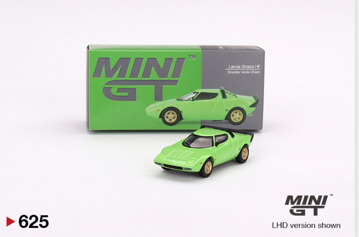 Mini GT Lancia Stratos HF Stradale Light Green