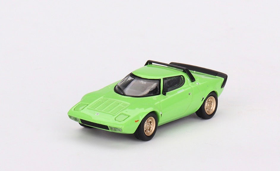 Mini GT Lancia Stratos HF Stradale Light Green