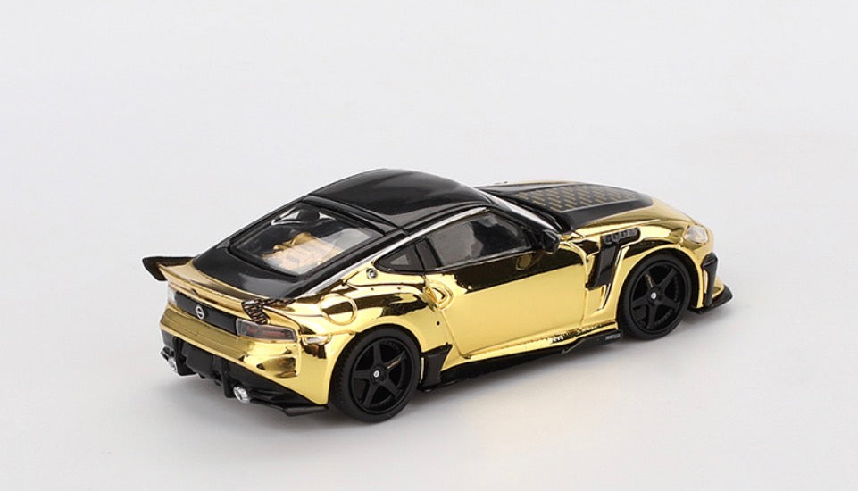 Mini GT Nissan Z VeilSide FFZ400 2024 Gold Chrome