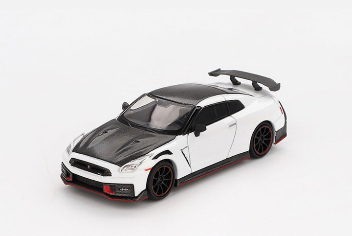 Mini GT Nissan GT-R (R35) Nismo 2024 Blanc nacré brillant