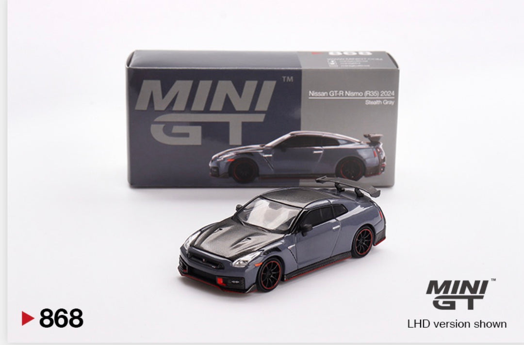 Mini GT Nissan GT-R Nismo 2024 Stealth Gray