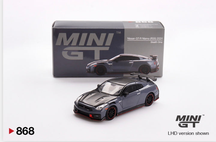 Mini GT Nissan GT-R Nismo 2024 Stealth Gray