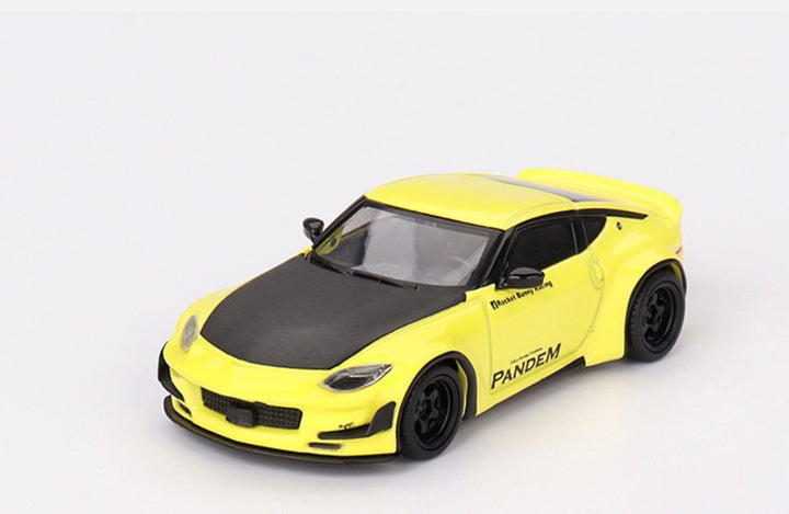 Mini GT Nissan Z Pandem Ikazuchi Yellow