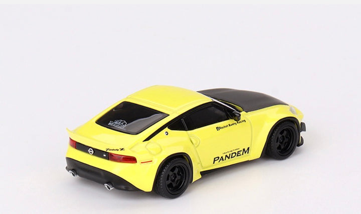 Mini GT Nissan Z Pandem Ikazuchi Yellow