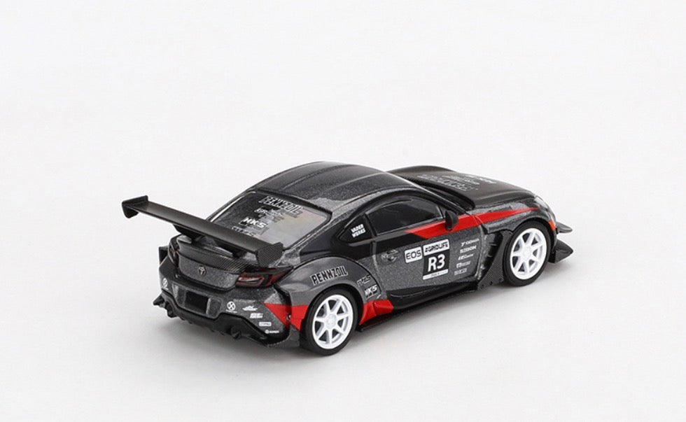 Mini GT Toyota GR86 Larry Chen HKS Suralimenté