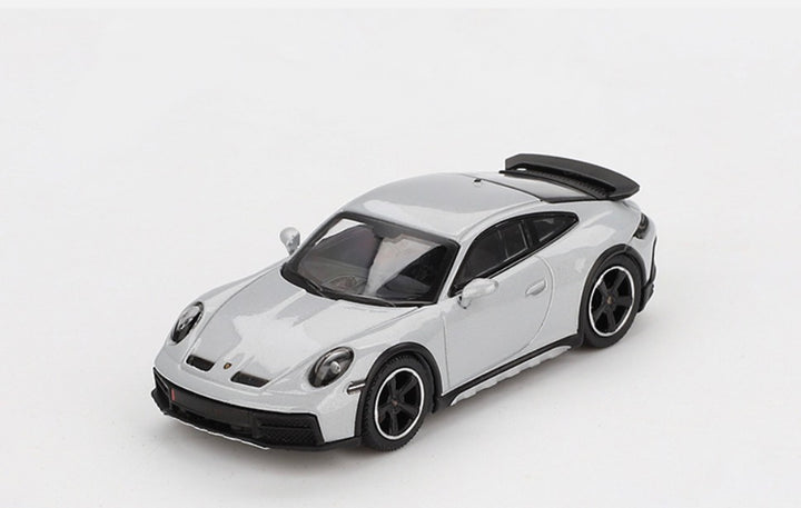 Mini GT Porsche 992 Dakar 2023 Gris Métallisé ICE