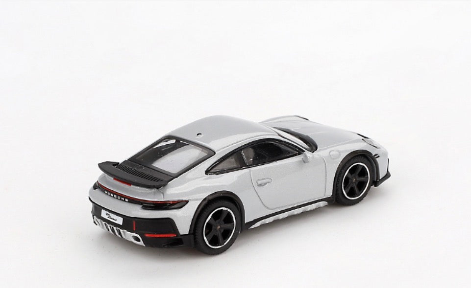 Mini GT Porsche 992 Dakar 2023 Gris Métallisé ICE
