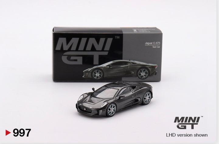 Mini GT Jaguar C-X75 2010 Test Car Carbon