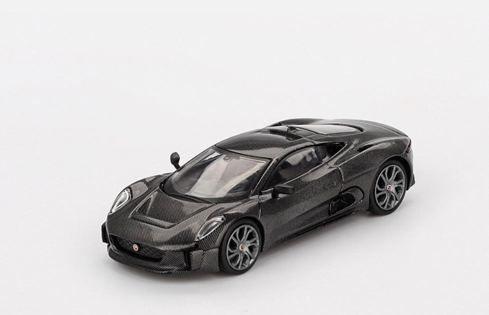 Mini GT Jaguar C-X75 2010 Test Car Carbon