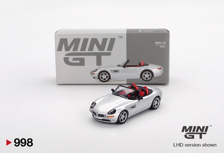 Mini GT BMW Z8 2003 Titanium Silver