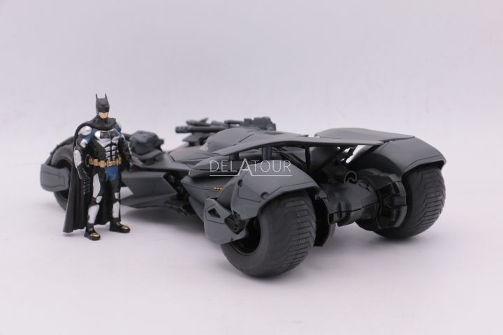 Jada Batmobile &amp; Batman Grijs Justice League