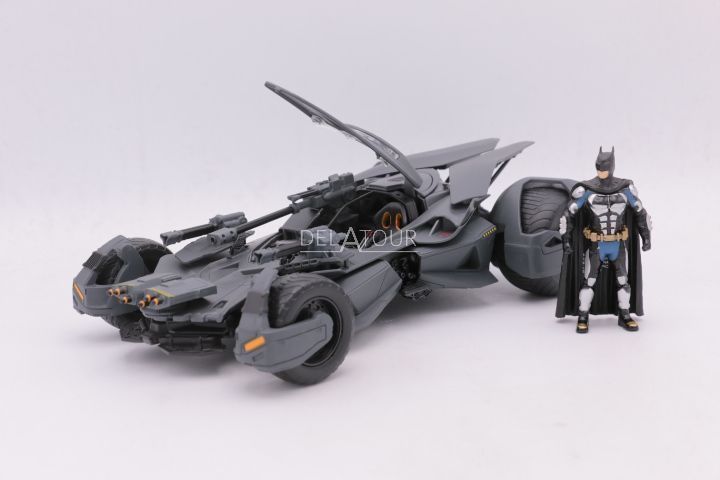 Jada Batmobile &amp; Batman Grijs Justice League