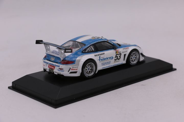 Minichamps Porsche 911 GT3 R, vainqueur de la catégorie aux 24 Heures de Spa 2010 - 1:43