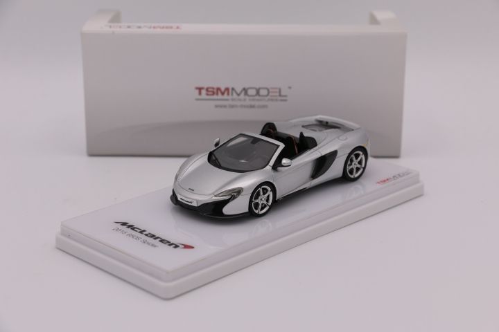 TSM Model McLaren 650S Spider Supernova  Silver 2015 - 1:43