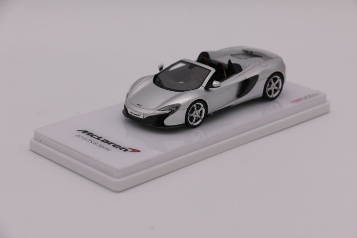 TSM Model McLaren 650S Spider Supernova  Silver 2015 - 1:43