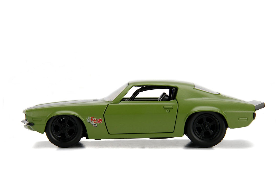 Jada Chevrolet Camaro 1973 verte Fast &amp; Furious