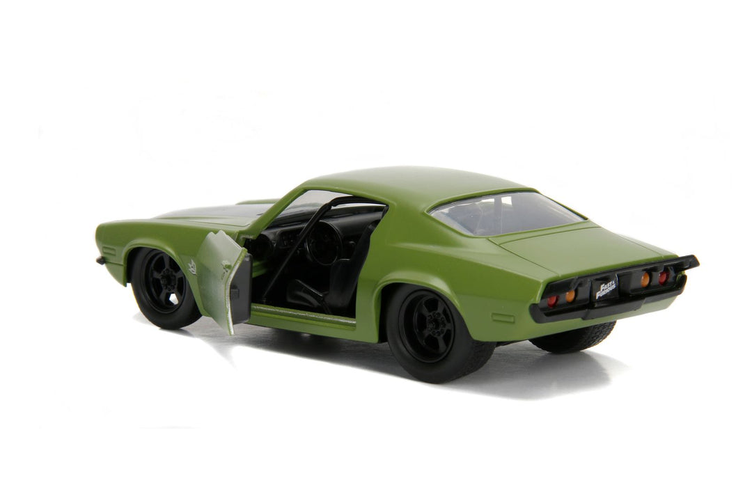 Jada Chevrolet Camaro 1973 verte Fast &amp; Furious