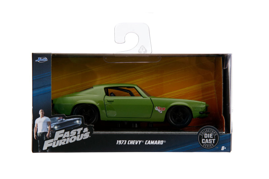 Jada Chevrolet Camaro 1973 verte Fast &amp; Furious