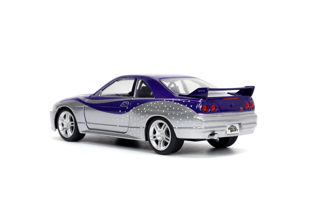 Jada Nissan Skyline GT-R BCNR33 Silver Fast &amp; Furious