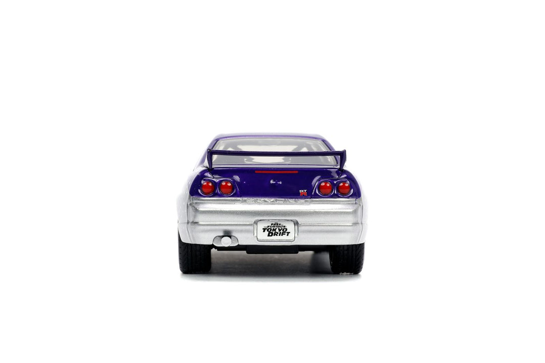Jada Nissan Skyline GT-R BCNR33 Silver Fast &amp; Furious