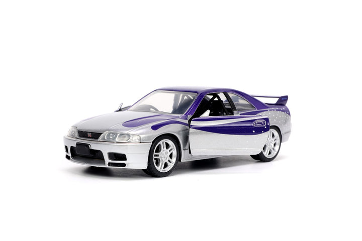 Jada Nissan Skyline GT-R BCNR33 Silver Fast &amp; Furious