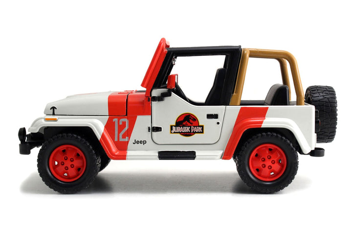 Jada Jeep Wrangler Beige Jurassic Park