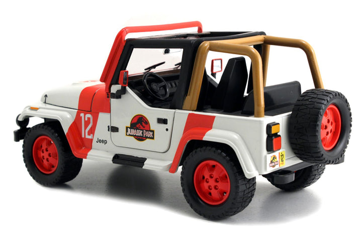 Jada Jeep Wrangler Beige Jurassic Park
