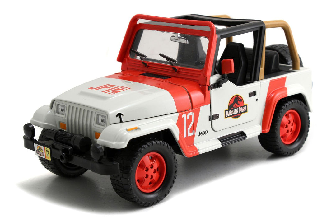 Jada Jeep Wrangler Beige Jurassic Park