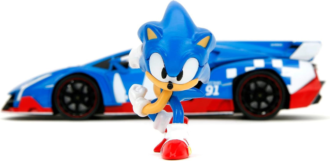 Jada Lamborghini Veneno Blauw Sonic the Hedgehog