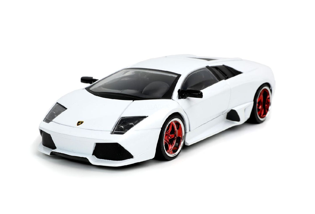 Jada Lamborghini Murcielago LP640 White Hyper-Spec