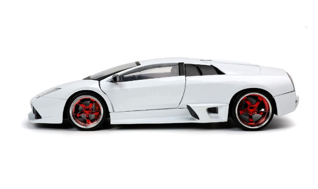 Jada Lamborghini Murcielago LP640 White Hyper-Spec