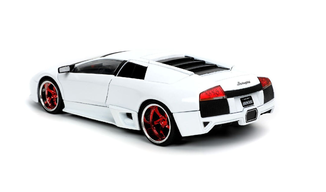 Jada Lamborghini Murcielago LP640 White Hyper-Spec