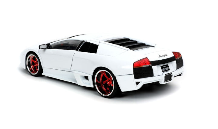 Jada Lamborghini Murcielago LP640 White Hyper-Spec