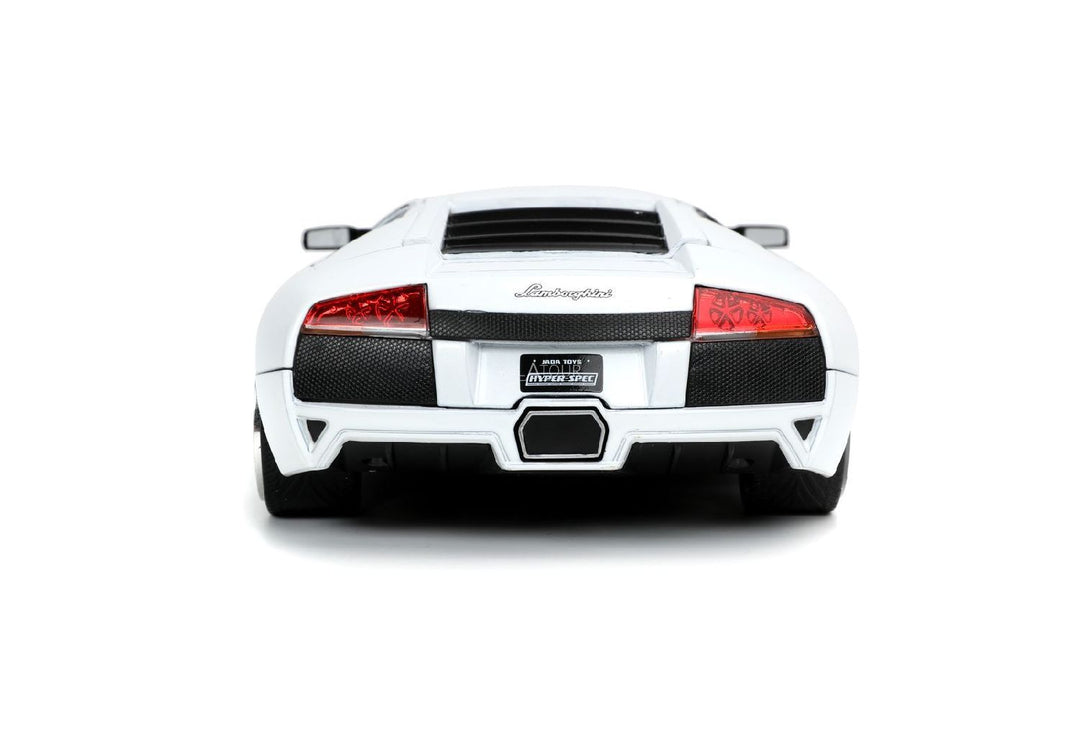 Jada Lamborghini Murcielago LP640 White Hyper-Spec