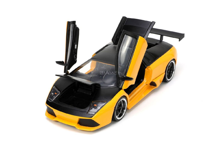 Jada Lamborghini Murcielago LP 640 Geel / Zwart Hyper-Spec