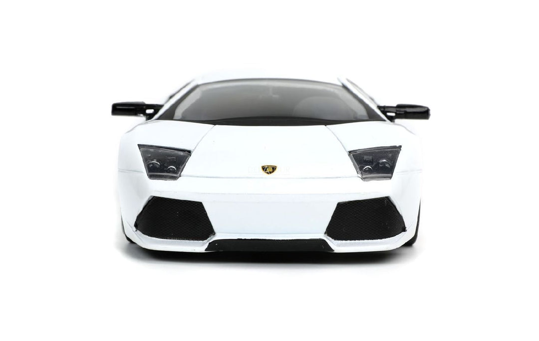 Jada Lamborghini Murcielago LP640 White Hyper-Spec