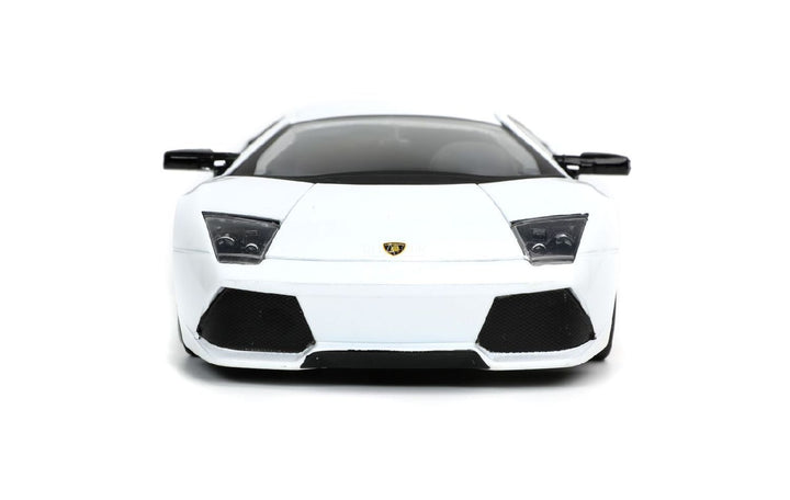 Jada Lamborghini Murcielago LP640 White Hyper-Spec