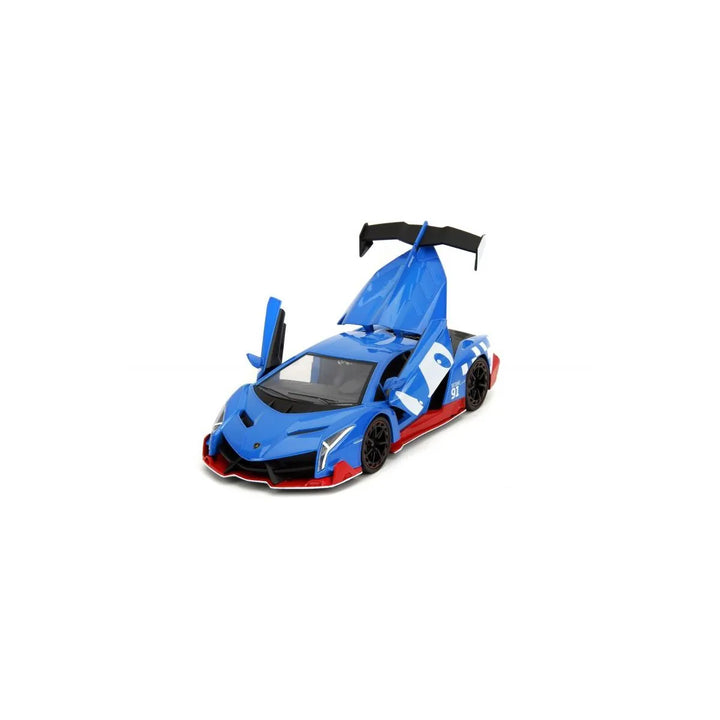 Jada Lamborghini Veneno Blauw Sonic the Hedgehog