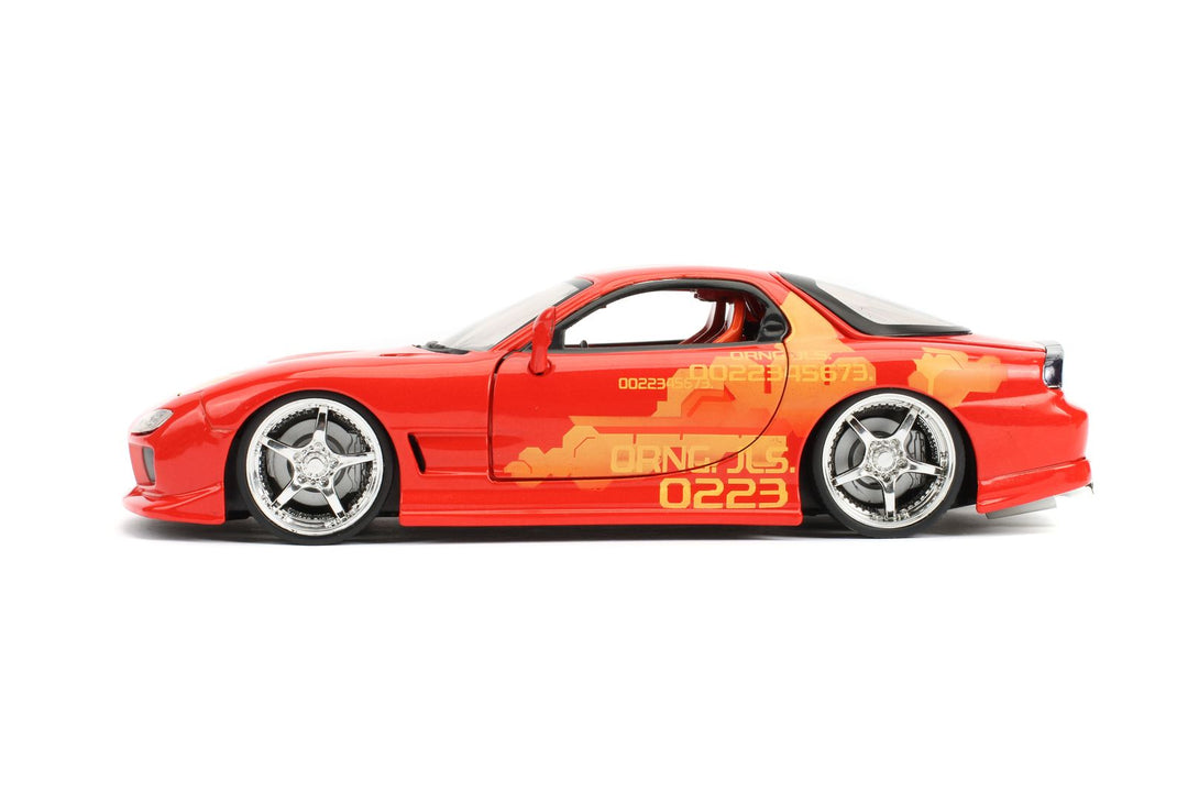 Jada Mazda RX-7 Oranje Fast &amp; Furious