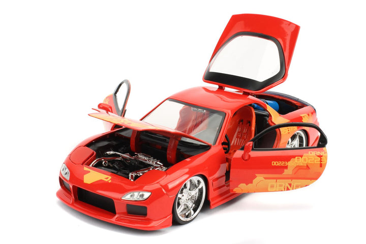 Jada Mazda RX-7 Oranje Fast &amp; Furious