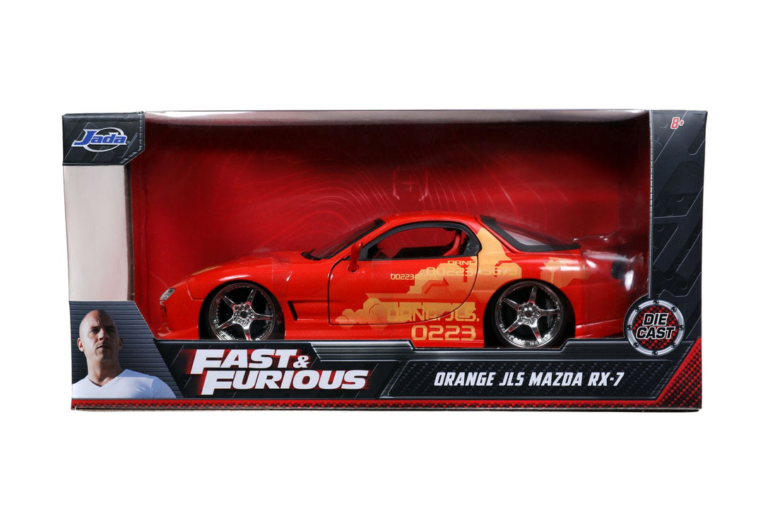 Jada Mazda RX-7 Oranje Fast &amp; Furious