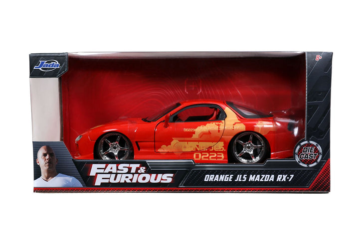 Jada Mazda RX-7 Oranje Fast &amp; Furious