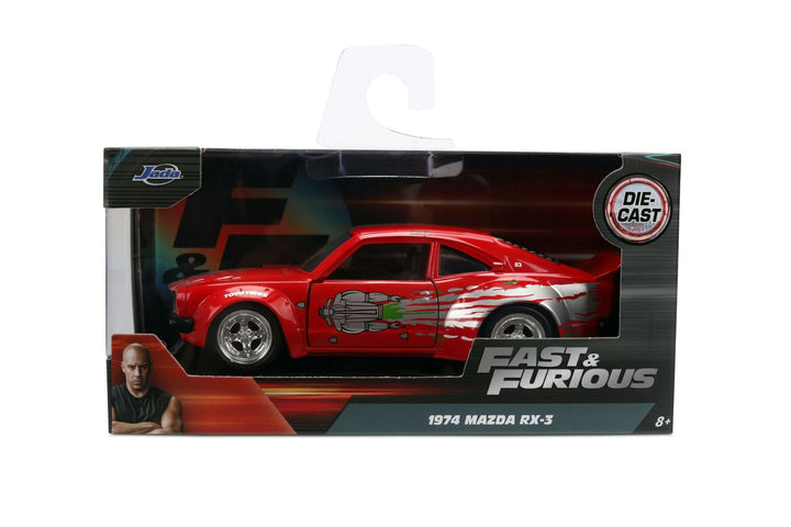 Jada Mazda RX-3 Red Fast &amp; Furious