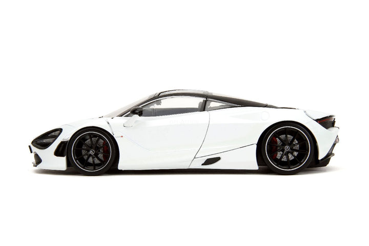 Jada McLaren 720S Blanc et rose, pneus lisses