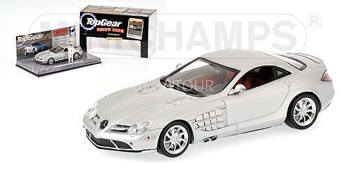 Minichamps Mercedes-Benz SLR McLaren 2010 Grey Top Gear